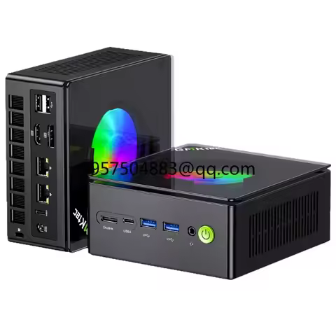 Mini PC K11 K8 Plus M7 AMD R9 8945HS 8845HS 6850H 2*USB4 2*DDR5 2*2.5G LAN Micro Gaming Computer WiF