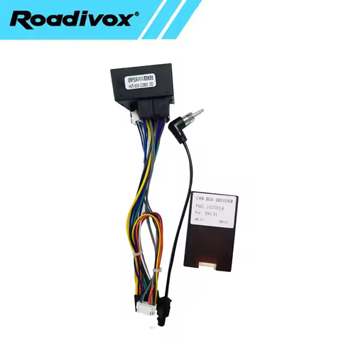 Car Radio Wire Harness Power Adapter Canbus For BMW 3 Series E90 E91 E92 X1 E84 E81 E87 16pin Androi