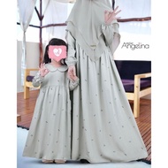 RAZKA ID ATELIER ANGELINA - Homedress & Little Homedress Sarah Elborn Avocado Paris Viscose Material