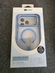 ​【全新現貨】hoda CRYSTAL ULTRA 晶石玻璃軍規防摔保護殼（支援 MagSafe）