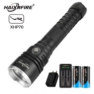 HaixnFire DV70 Underwater Waterproof Torch XH-P70 Diving flashlight 8000 lumen waterproof flashlight