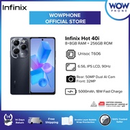 Infinix Hot 40i [8GB+8GB RAM | 256GB ROM],1 Year Warranty by Infinix Malaysia