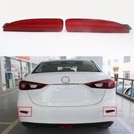 1 Pair Rear Bumper Reflector Light Left Right Side Marker Lamp for Mazda 3 5 6 OEM D350-51-5M0C D35-