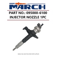 Fuel Injector Assy 095000-6100 8980116041 Diesel Injection for Isuzu D-Max Holden 4JJ1 4JK1 2.5L  3.