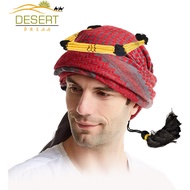 Gold King Faisal Draw String Mens Boy Igal serban | Egal Arab Bertali | Headband Lelaki dipakai bers
