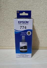 Genuine Epson 774 Pigment Ink (Black) for M100 M105 M200 M205 L605 L655 L1455