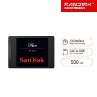 SanDisk Ultra SSD 3มิติ500GB SDSSDH3-500G SR560/SW510MB/S