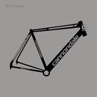 Wellsunny Cannondale โครงรถจักรยานสติกเกอร์สำหรับจักรยานเสือภูเขา/จักรยานเสือหมอบฟื้นฟู