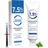 Dodorado Hydroxyapatite Toothpaste, Rowgins-Official 7.5% Hidroxiapatita Toothpaste Hydroxyapatite, 