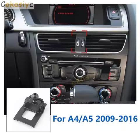 17mm Special Mounts For Audi A4 B8 B9 A5 8F 8TA 8T F5 Car Phone Holder GPS Supporting Fixed Bracket 