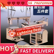 Pilates 5 Piece Set Core Bed Cadillac Bed Ladder Barrel Wunda Chair Spinecorrector Pilates Equipment