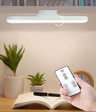 30CM 💡 遙控充電式磁吸LED燈 可調角度 輕觸式 護眼枱燈 USB充電 走廊燈 櫥櫃燈 床頭燈 衣櫃燈 手電筒 暖光 中性光 白光 書枱燈