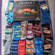 Friendship Themed Socks Gift Box Long And Short Socks Birthday New Year Gifts for Best Friends And F