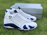 Jordan 14 Retro White Hyper Royal
