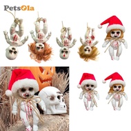 [PETSOLA] Spooky Accessories, Scary Dolls, Haunted Doll, Halloween Baby Doll for Halloween Decoratio