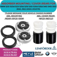 ABSORBER MOUNTING, COVER (REAR) FOR BMW 520i 520d 523i 525d 525i 530i 530d 535d 540i 545i 550i [E60,