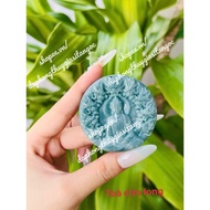 Nine Dragon blue pendant (Buddha and 9 dragons) 5.2cm high
