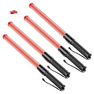 4Pack Traffic Wand 21Inch Led Traffic Control Wand Safety Light Wand with 2Flashing Modes Air Marsha