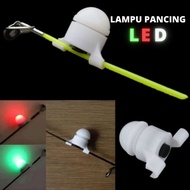 FISHING BITE ALARM FISHING LED LIGHT ALARM NIGHT FLASHING LED SIGNAL STRIKE ALERT BELL LONCENG JORAN