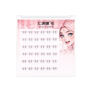 6 Rows Glue Free Cluster Lashes 5 mm Individual Lashes Soft Manga Lower Eyelashes Extensions No Glue
