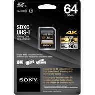 [CYF 記憶卡專賣區] 全新SONY 64GB SDXC 95MB/s A7r A7s II A6300 4K