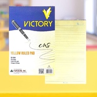 Victory Yellow Ruler Pad 60gsm