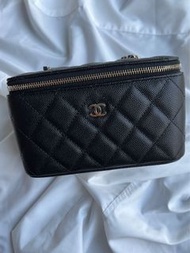 Chanel 22C Vanity With Chain long box 黑色長盒子