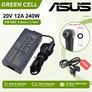 240W Asus Laptop Charger 20V 12A for Zephyrus Duo 15 GX550 GX550LXS GX550LWS GX551 GX551QM