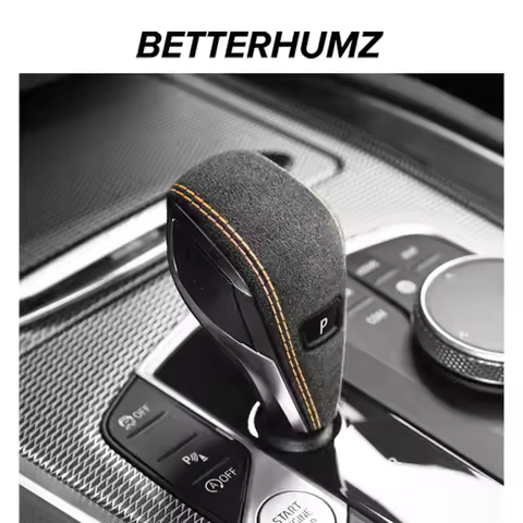 For BMW G20 G21 G22 G23 X3 G01 X4 G02 G26 G42 Z4 Car Interior Gear Shift Knob Trim Cover Made of Alc
