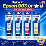 Original Epson 003 Ink Black 003 Cartridge for EcoTank L3250 L3256 L5190 L5290 L3110 L3150 Ink Tank 