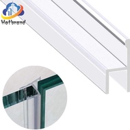 Glass Door Sealing Strip, Frameless Shower Seal Strip for 3/8 inch Glass