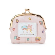 【Direct from Japan】 Sanrio Pouch Little Twin Stars Kikirara LITTLE TWIN STARS 11×10×2cm Little Twin Stars Fluffy Fancy Design Series Character 231223 SANRIO