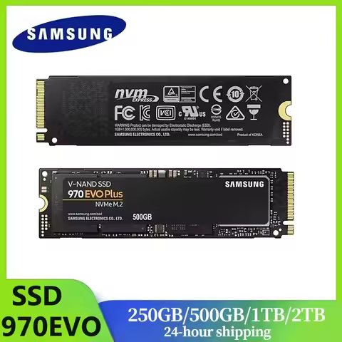 Samsung SSD 970 EVO Plus MLC NVMe M.2 2280 500GB 1TB 2TB Internal Solid State Drive PCIe 3.0x4 250GB