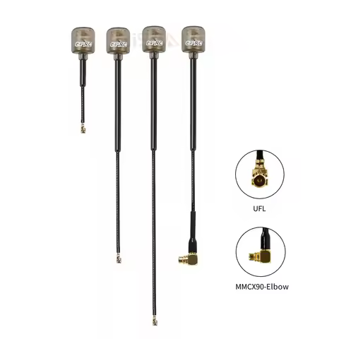 2PCS GEPRC Peano 5.8G Antenna 2.5DBi LHCP / RHCP UFL / MMCX for DJI Caddx Digital / Analog FPV Frees