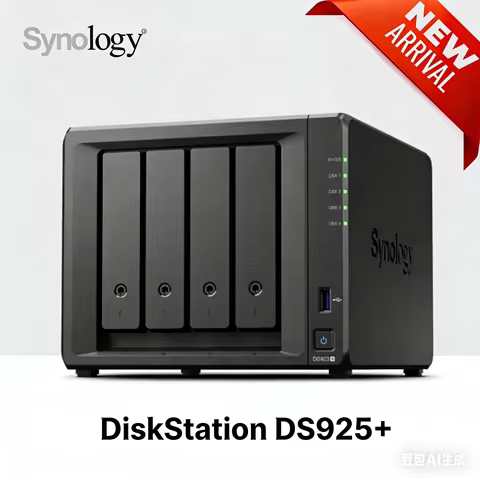 Synology DS923+/DS925+ PLUS 4G NAS 4-Bay DiskStation Network Cloud Storage Server Small Business Hom