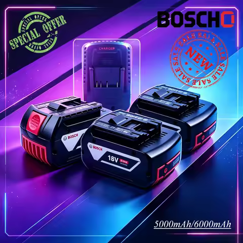 Originele Bosch 18V Werkbatterij Set Met Lader Draadloos Professioneel Systeem Geen Statische Lading