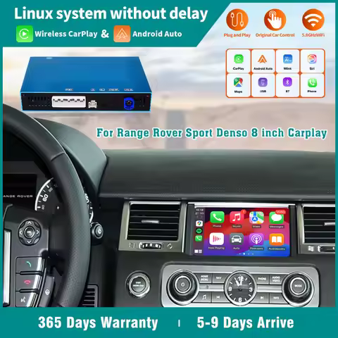 CarPlay For Range Rover Sport Denso Android Auto Support GPS Navi Music Airplay Camera DSP Mirror Vo