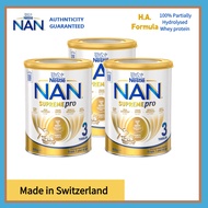 Nestle NAN HA Supremepro 3 From Supreme Pro3  1 Year Baby Milk Powder formula (800g) Ready Stock 【3 