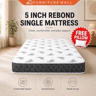SKL Furniture Foam 4'/5' REBOND Mattress Tricot Fabric / Tilan / Single Mattress