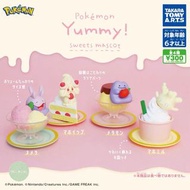 寵物小精靈扭蛋 Sweets Mascot Pikachu Pokemon扭蛋 pokemon寵物小精靈 寵物小精靈扭蛋 寵物小精靈 比卡超 黏黏寶 霜奶仙 百變怪 小仙奶 re-ment 扭蛋 日本