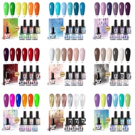 Rezeki Nails - Set 6 pcs Misscheering Nail Gel Polish - Set isi 6 Nail Polish Gel - Set isi 6 Kutek