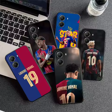Football Star L-Lamine Y-Yamal Soft Phone Case for Xiaomi Poco X7 X8 Pro Max X5 X6 X3 F8 F7 Ultra M8