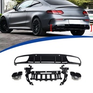 Hot Sale C63S Style Rear Lip Kit for Mercedes C-Class 2-Door W205 2015-2021