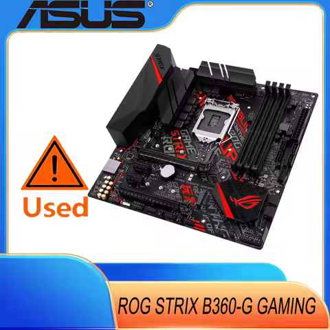 ASUS Republic of Gamers Strix B360-G Gaming LGA1151 Micro-ATX Motherboard