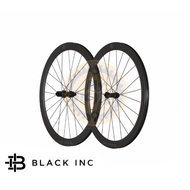 Black Inc Forty Five Tubeless Compatible Disc Carbon Wheelset + Ceramic Speed Bearings