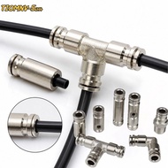 TIOMNV56H4 Pipe Fitting Nozzle, Straight Connector Leak Resistant 1/4” Pipe Slip Lock Connector, Elb