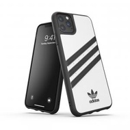 adidas - Originals iPhone 11 Pro Max PU 保護殼 - 白底黑間