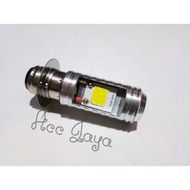 MATA H6 COB LED Bulb 2 Eyes AC-DC-Front Bulb 2 LED AC DC