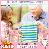 Reward Jar Decoration Bedtime Routine Reward Jar Colorful Stars Flowers Reward Jar for Kids Positive