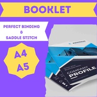 Booklet Printing / Company profile printing / Booklet A4 / Magazine Printing
